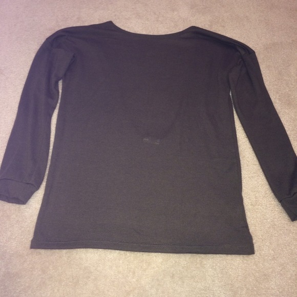 Dark green long sleeve Tobi sweater