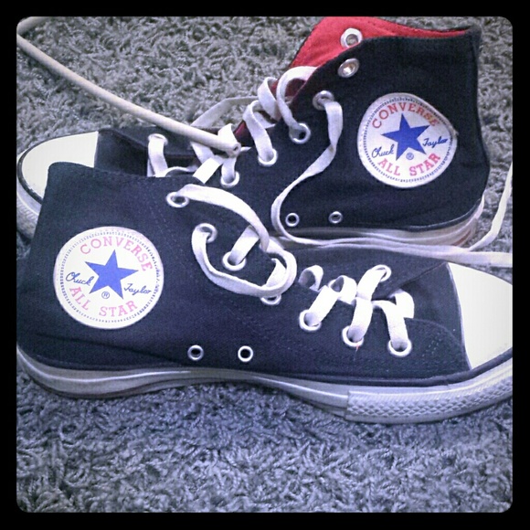 Hightop chuck taylors/ converse
