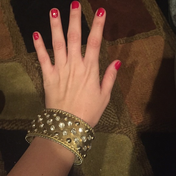 Gold cuff