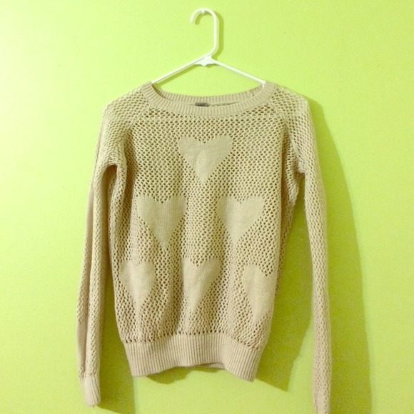 Tan knitted sweater
