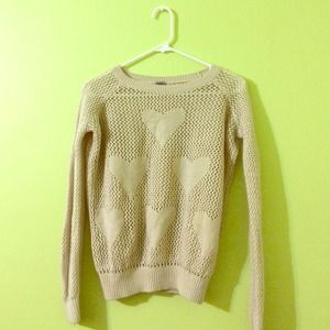Tan knitted sweater