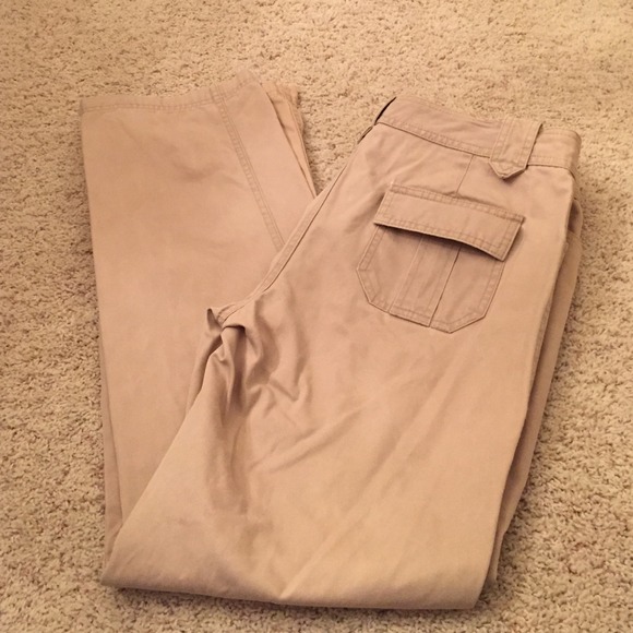 Gap tan slacks size 12 regular.