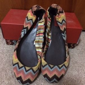 Kids Missoni for Target Flats Size 3 Fits Adult 5