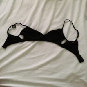 black brandy Melville bralette 🙈