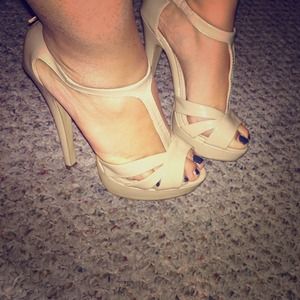 Nude heels