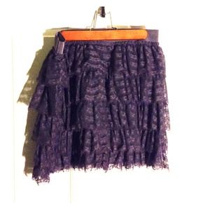 J.Crew Purple Textured Skirt