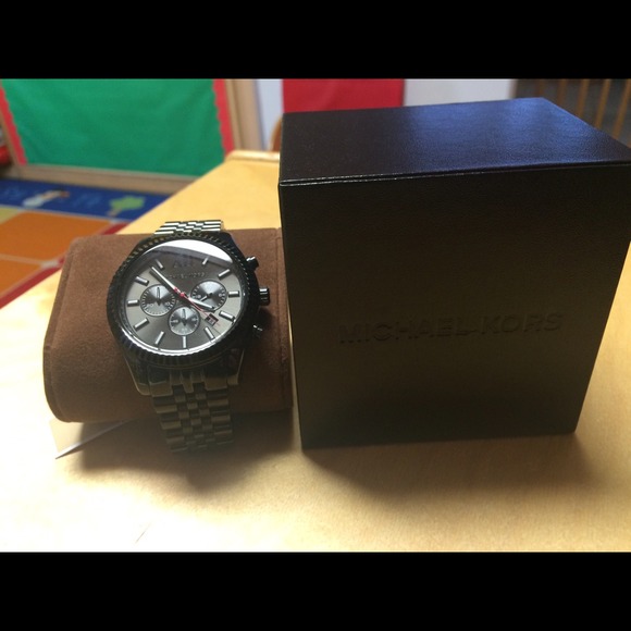 All black Michael Kors watch