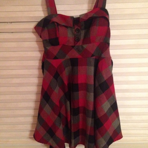 Plaid dress