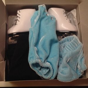 American girl skater outfit and polar bear sweater