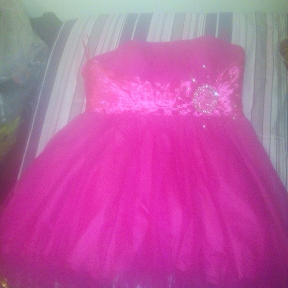 Teenage prom or evening dress