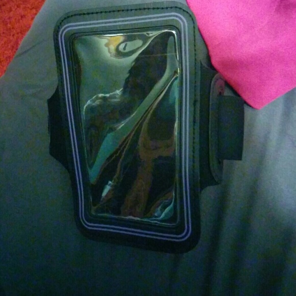 Cell phone arm strap