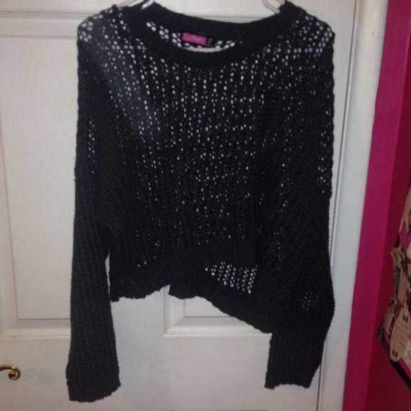 Small/medium slouchy gray sweater