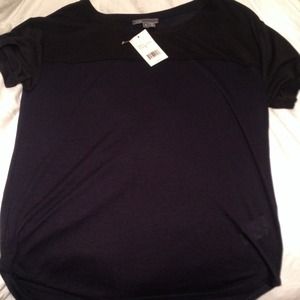 Vince, slouchy navy and black