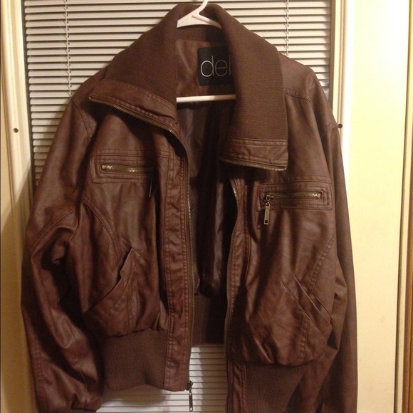 DEB faux leather coat