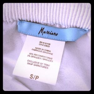 Marciano white undergarment dress