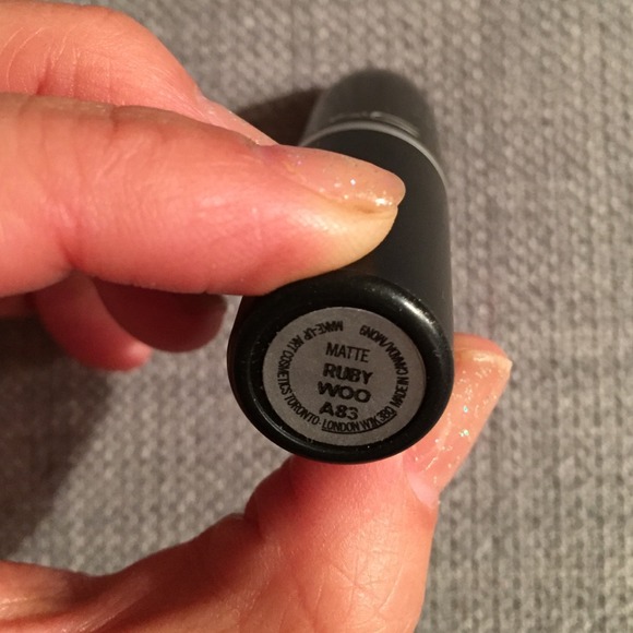 MAC Ruby Woo matte lipstick