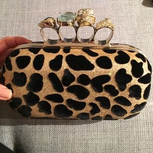 Alexander McQueen inspired knucklebox clutch