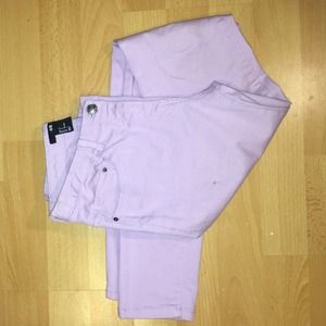 Purple pants from H&M