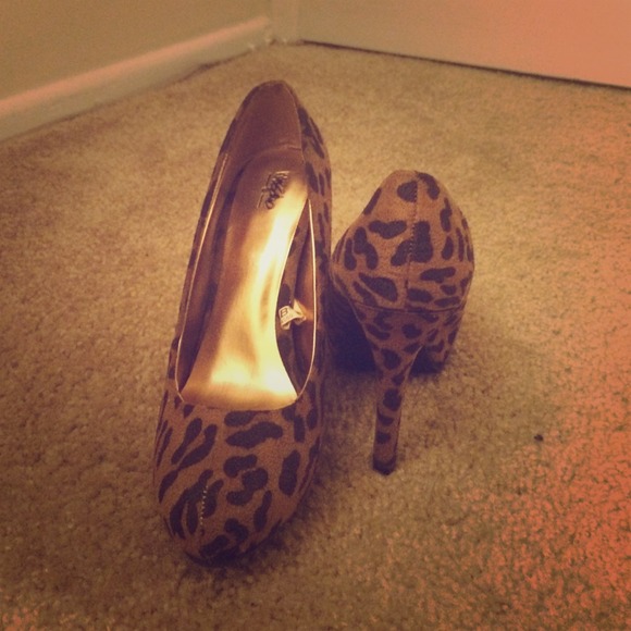 cheetah print heels