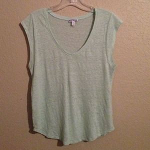 Mint oversized shirt