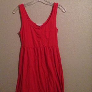Simple Crimson Dress