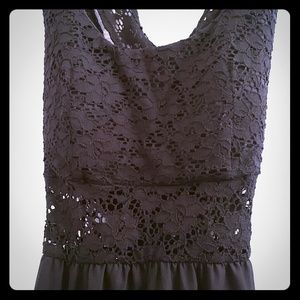 SALE!!  LBD Black High-Low Lace Dress