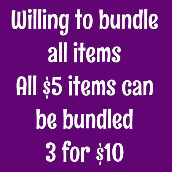 WILLING TO BUNDLE ALL ITEMS! - Picture 1 of 1