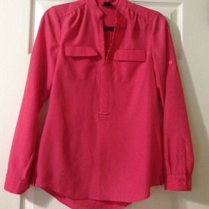 100% polyester lord and Taylor blouse