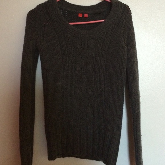 Cozy grey sweater