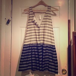 New 100% cotton low waist dress NWT