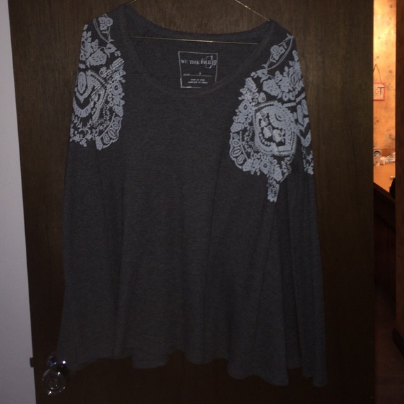 Free people size S patterned thermal