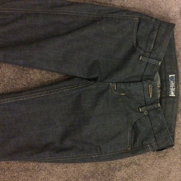 Hudson dark wash jeans (flare bottom)