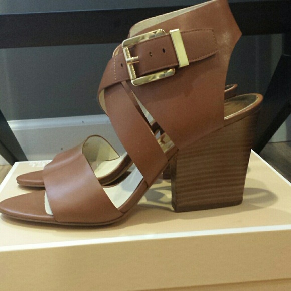 Mk Adriana sandal heels.