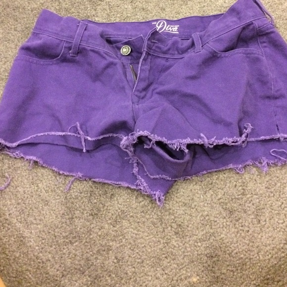 Purple shorts!
