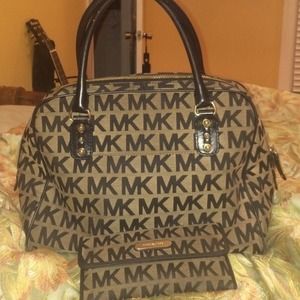 Authentic MK Wallet & Purse Set