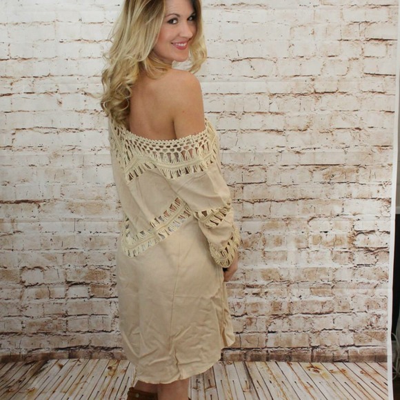 🆕 Boho Style Crochet Tunic Dress! - Picture 2 of 4