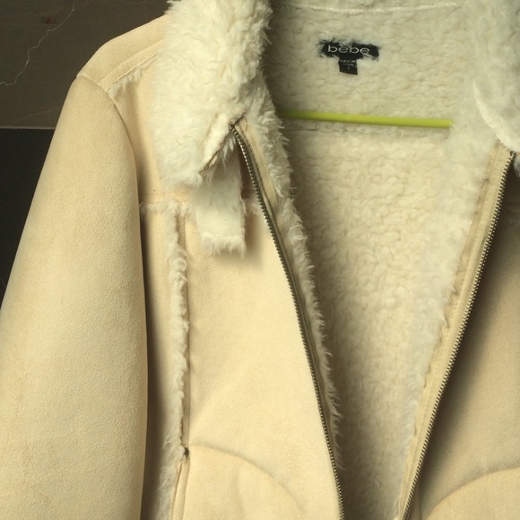 BEBE- Brand new sherling coat - Picture 2 of 4