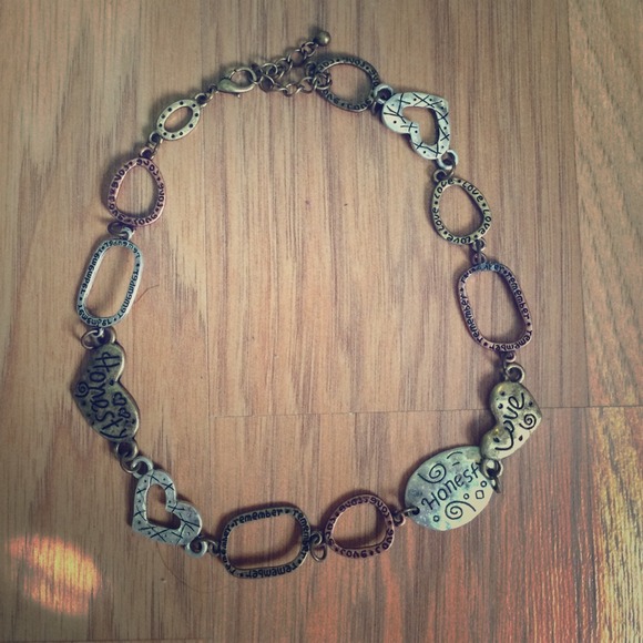Heart and Love necklace