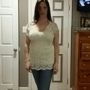 Lacey  top