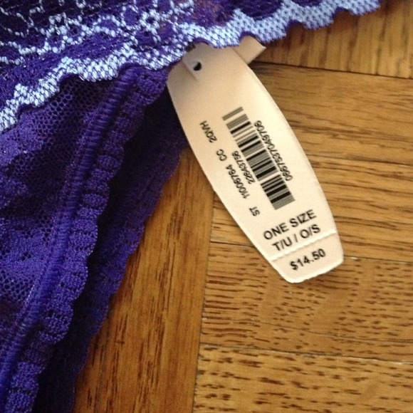 Purple Victorias Secret LaCie thong - Picture 2 of 4