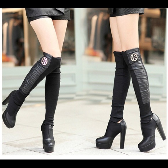 Not "Tory Burch" leggings /leg warmers