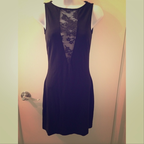 Bebe black dress