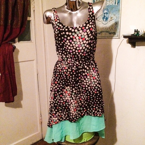 Seashell high low dress