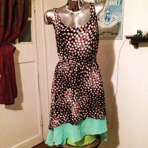 Seashell high low dress