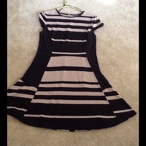 Black and Tan dress