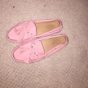 Pink loafers wore them 5 times