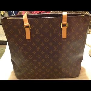 CABAS MEZZO BAG, IN GOOD SHAPE.