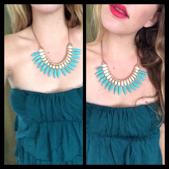 Blue Strapless Top / Dress