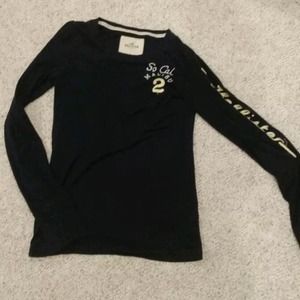 Hollister long sleeve black