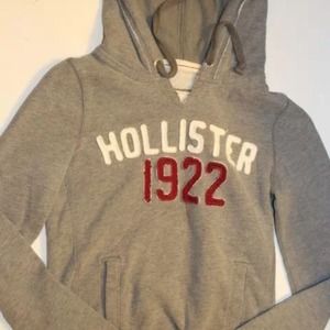 Grey Hollister hoodie